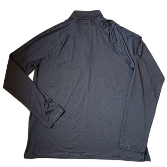 New Era Quarter-Zip Long Sleeve Shirt – Men’s Size Large | Black - Picture 2 of 8